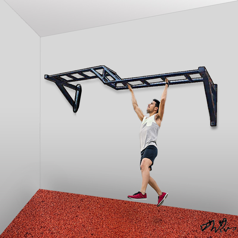 云梯引体向上室内健身房云梯组合双杠训练健身房单杠引体向用