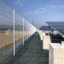 光伏网围栏高速公路护栏网双边丝铁丝隔离网水池果园铁路带框围栏
