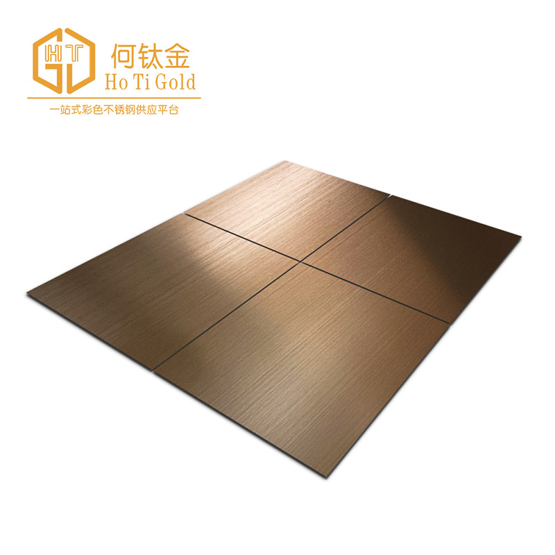 工厂批发发纹古铜防指纹 拉丝古铜仿古铜不锈钢板电梯汽车用定 制