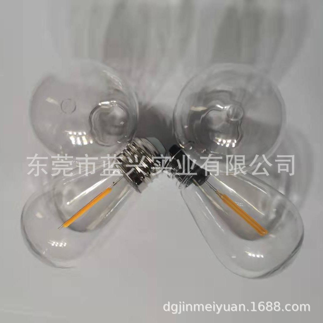 供应螺口白炽灯泡 透明普通灯泡 钨丝球形节能灯泡