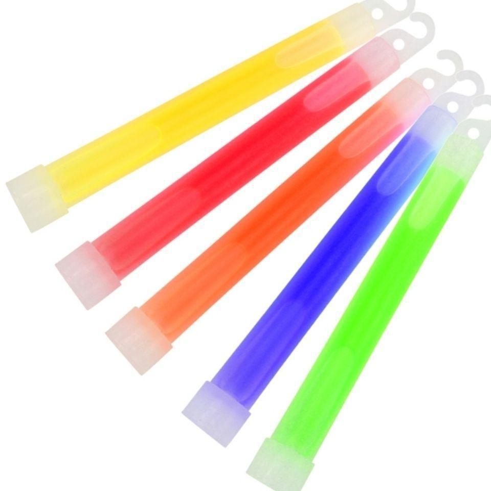 六寸大号超亮荧光棒批发钩子发光棒闪光夜光棒户外应急照明应援棒