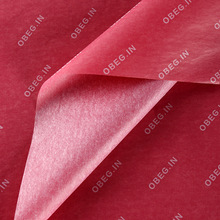 厂家定制17g彩色印刷拷贝纸礼盒红色内衬纸雪梨纸花店包装纸批发