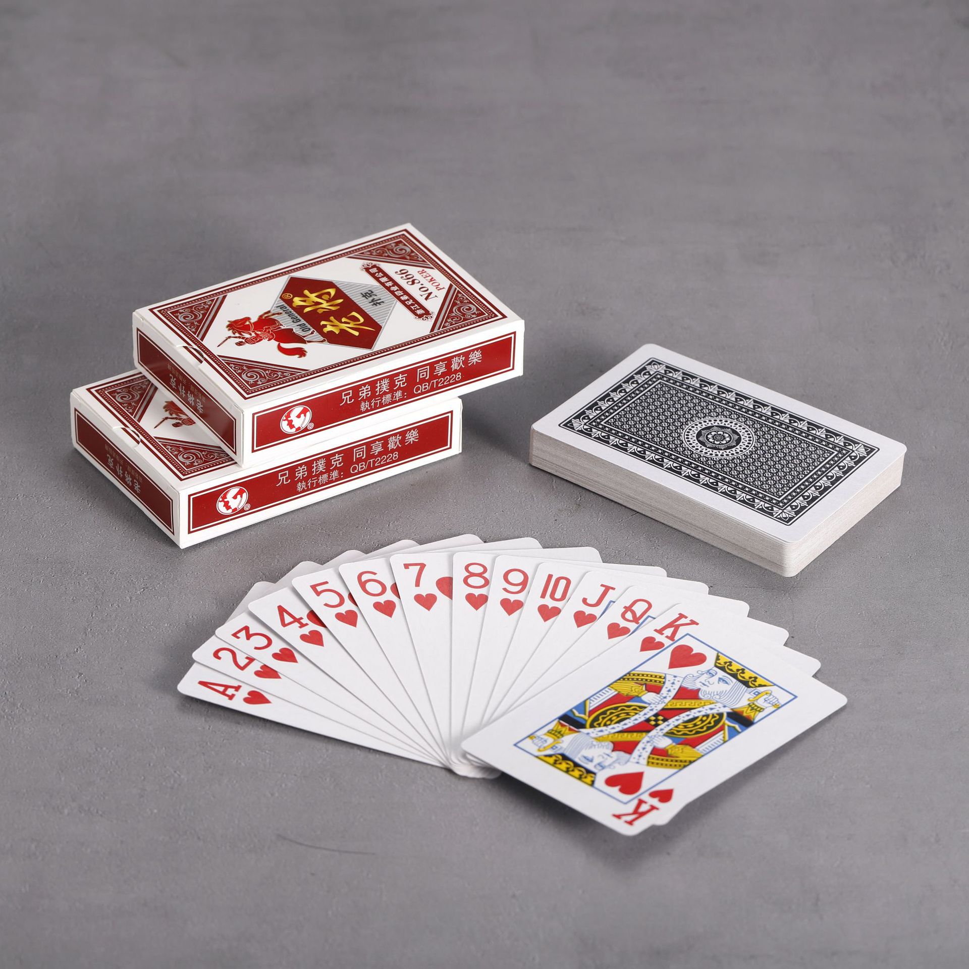 老将866扑克牌休闲娱乐扑克创意卡牌棋牌茶楼多用游戏纸牌