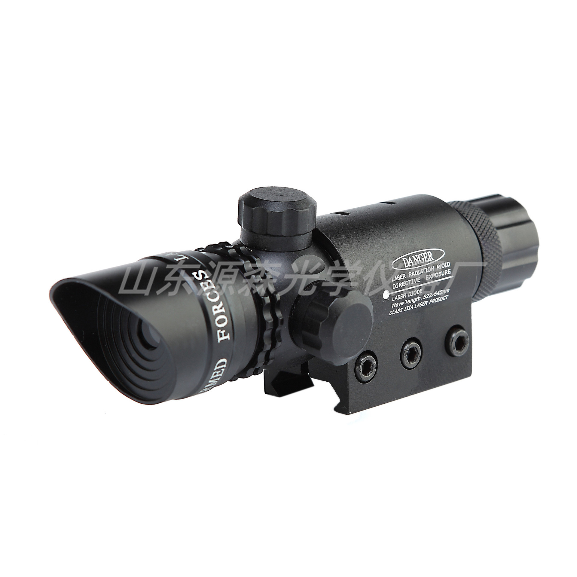 大号红激光瞄准器激光斜口手电瞄准器 上下可调节光学瞄准校准器