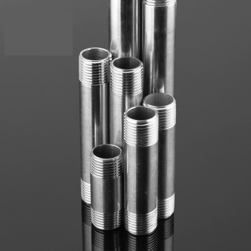 304不锈钢外丝 4分加长管子双外螺纹延长管直接外牙自来水管接头