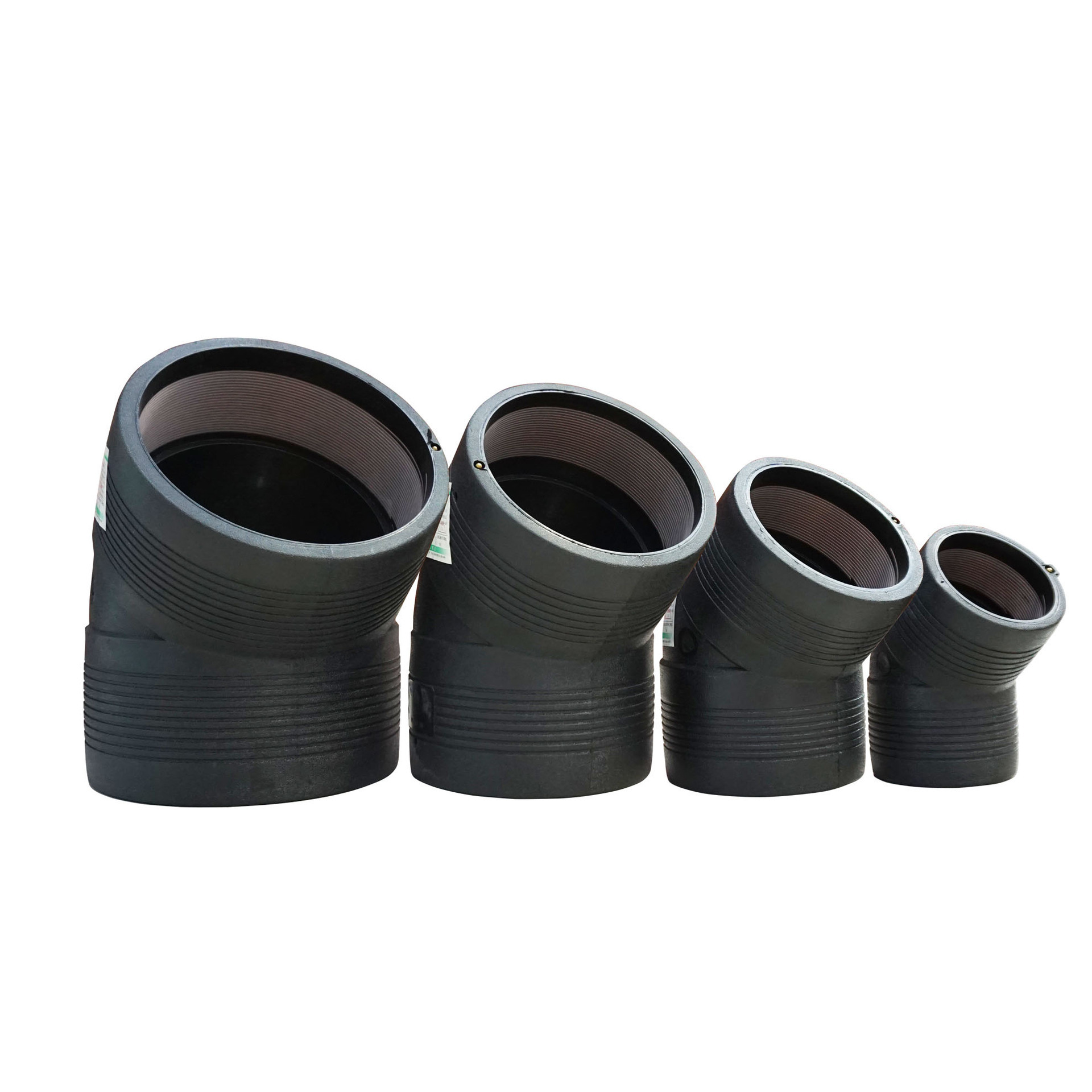 pe钢丝网骨架聚乙烯复合管件 电熔45°弯头 110 160 200 315 630