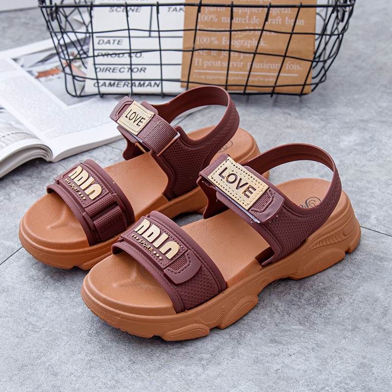 Cross-Border Special Sandals Women's Outdoor Non-Slip Sports Casual Open Toe Velcro Women's Vietnam Beach Sandals Women