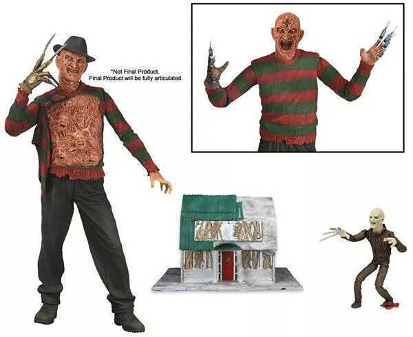 neca 猛鬼街3 freddy 弗莱迪 豪华版 7寸可动盒装手办模型-阿里巴巴