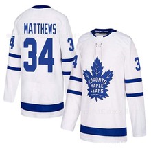 NHL 枫叶队 34 白色 冰球球衣 Auston Matthews Jersey 刺绣 Ebay