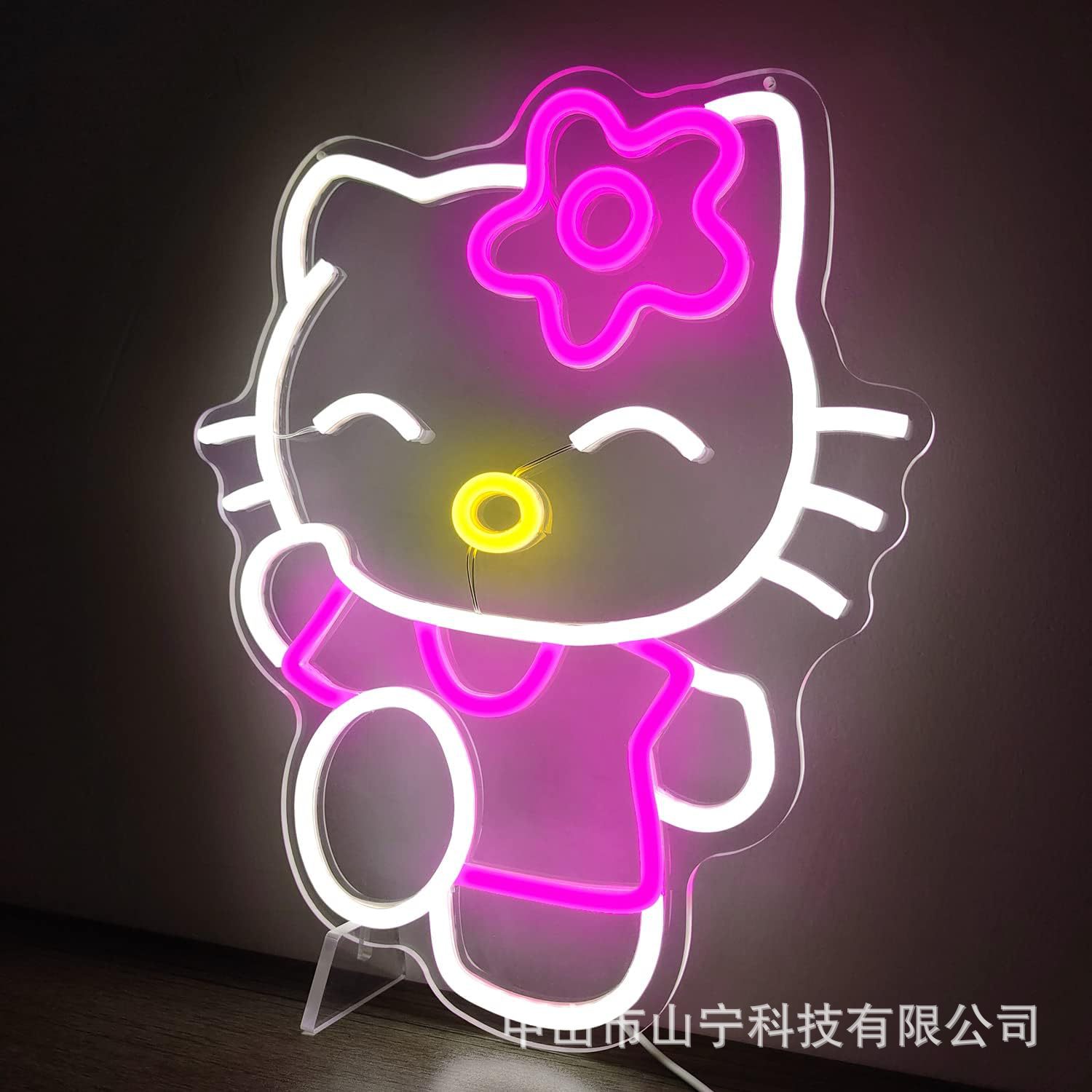 亚马逊temu外贸跨境工厂直发动画动漫霓虹灯装饰灯广告灯牌-阿里巴巴