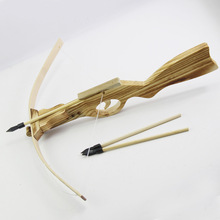 枪弩兵器模型古代大号弓弩木制工艺品橡胶头无杀伤力枪弩批发
