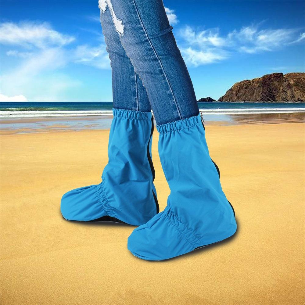 去沙漠穿的防沙草原沙漠防晒鞋套夏季雨鞋套女夏长筒套在鞋子外面