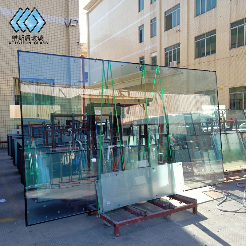 中空玻璃建筑幕墙中空蝼蚁玻璃双层隔音玻璃low-e钢化门窗玻璃
