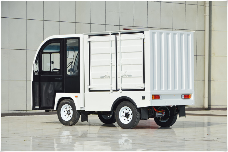 湖南1吨箱式电瓶搬运车 厂区电动货运车工厂运输四轮电动货车价格