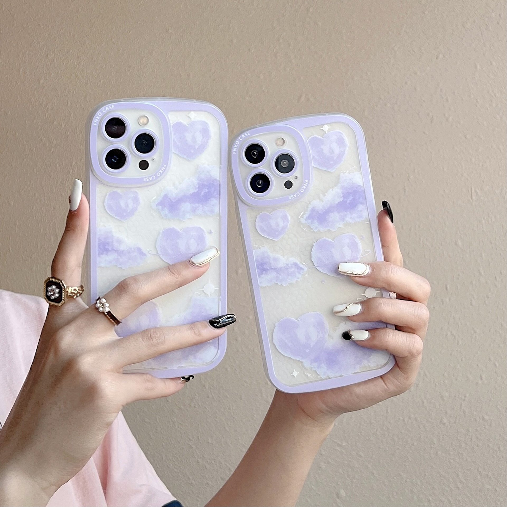 小胖妹适用华为nova7手机壳云朵爱心p30/mate40潮流女nova6/5时尚