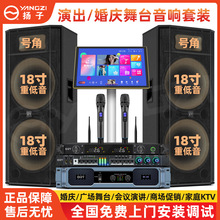 扬子 大功率家庭专业音响套装舞台KTV卡拉OK