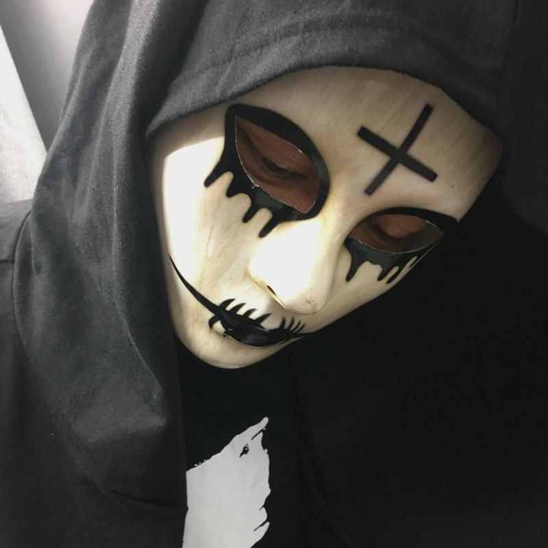万圣节恐怖人类清除计划god面具男款-阿里巴巴