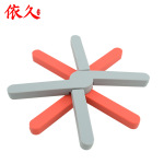 硅胶隔热垫创意十字折叠硅胶锅垫方便收纳实用厨房硅胶餐桌垫厂家