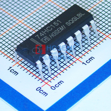 hgsemi(华冠)74hc151n dip16-阿里巴巴