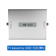 AB-433信号放大器433MHz 470M物联网信号加强 增益可调信号增强器