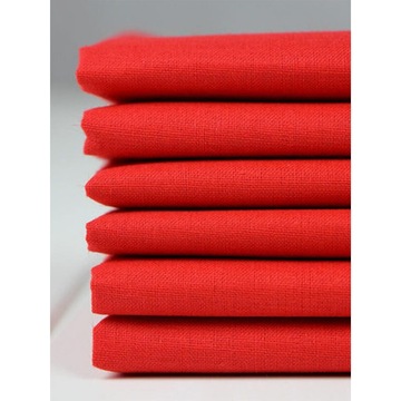 布料批发红布结婚用大红布红棉布红布块风喜庆红绸布红色棉布代发