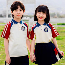 幼儿园夏装园服小学生校服套装六一毕业班服