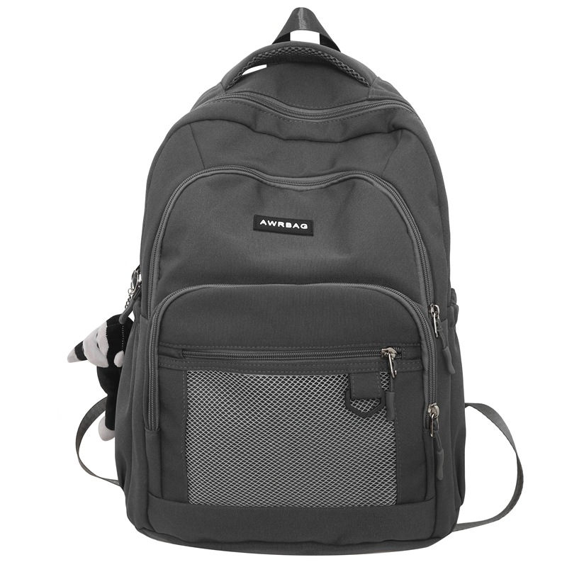 Schoolbag Boys Junior High School Students Large Capacity Multi-Layer High School Students Strong Durable Backpack Female College Student Trip Backpack