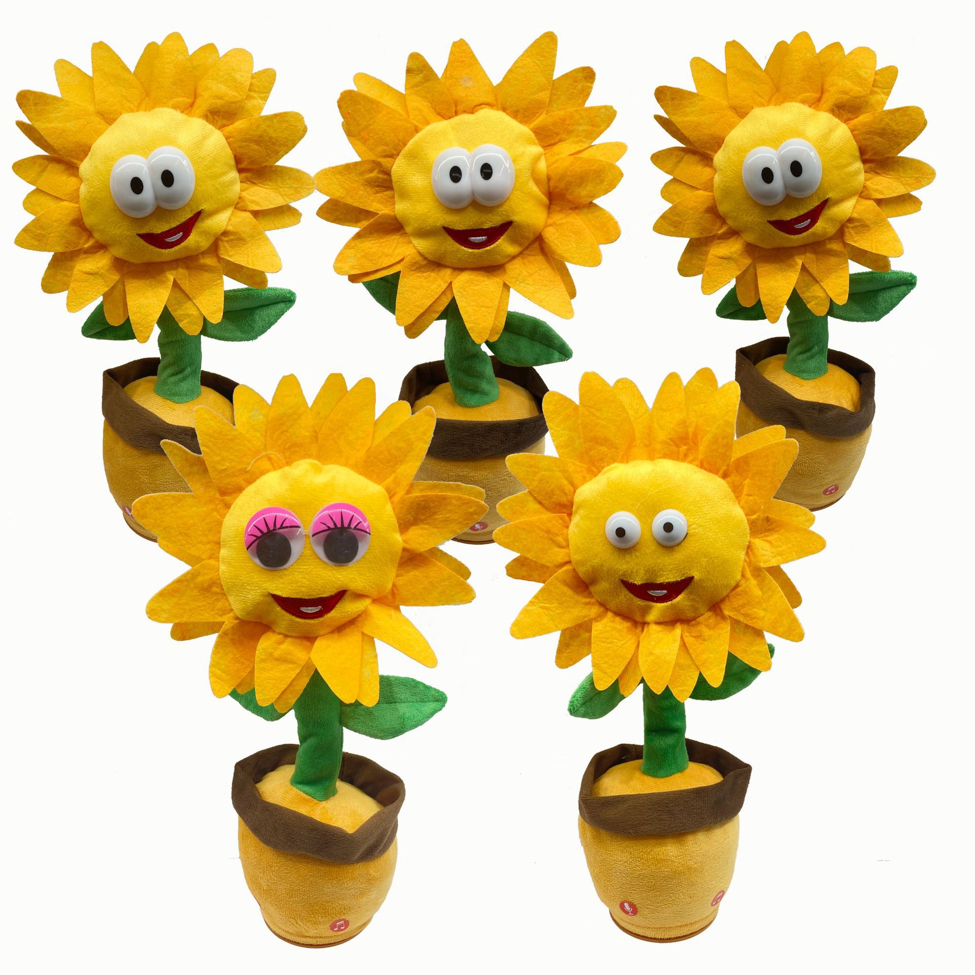 跳舞向日葵玩具学说话会唱歌的扭扭玩偶抖音网红沙雕魔性生日礼物