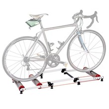 公路车自行车山地车骑行台折叠式滚筒训练台运动室内健身骑行架
