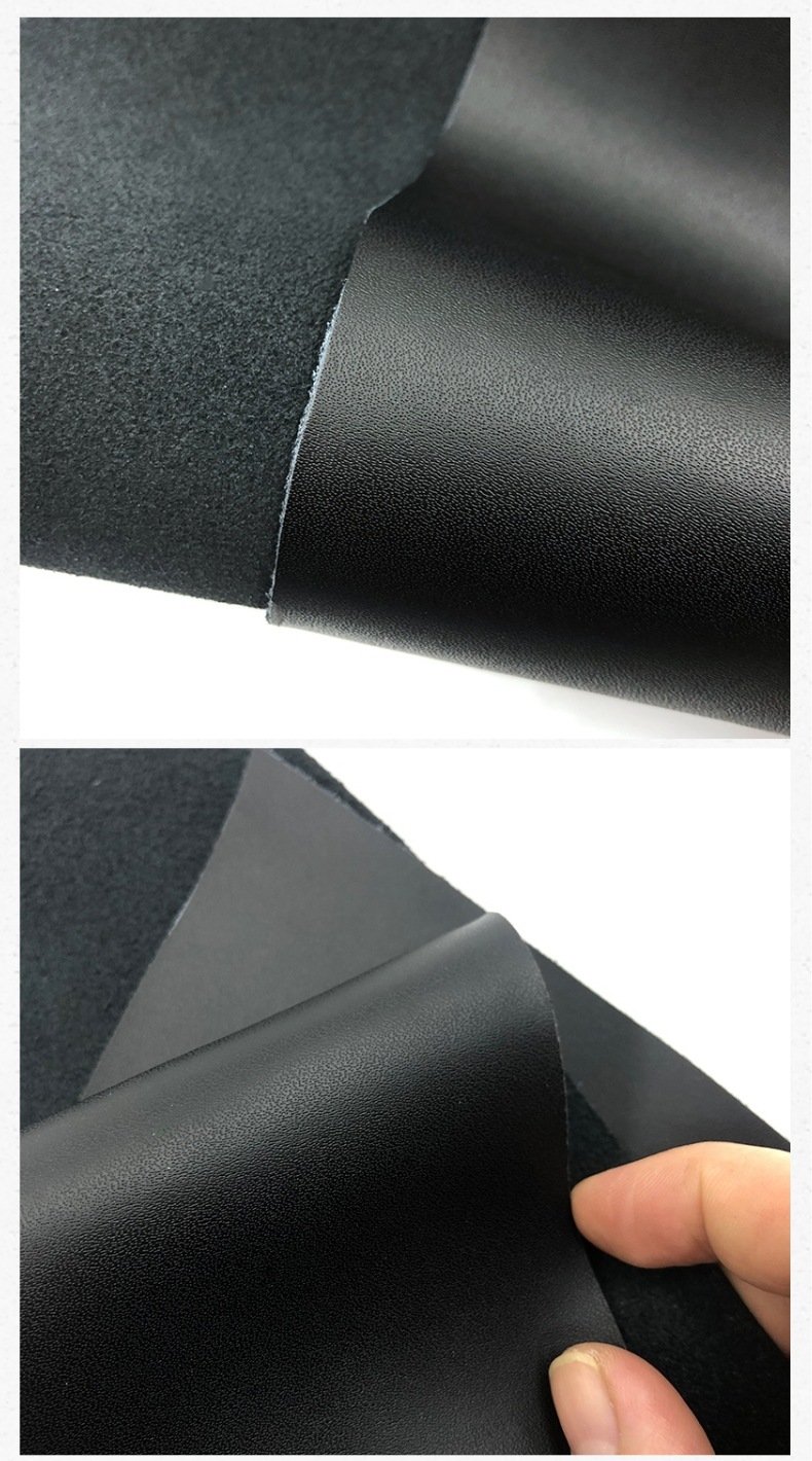 厂家直供二层牛皮 平纹皮针孔皮b100纹真皮皮料 箱包鞋面牛皮革