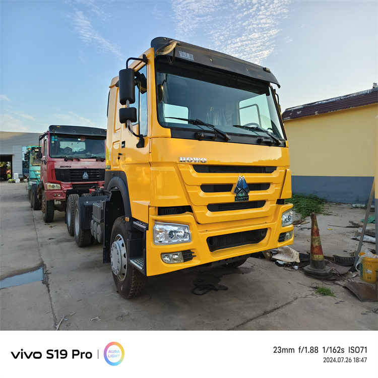 二手豪沃半挂牵引车头 豪沃半挂拖车头 371马力 牵引卡车头-阿里巴巴