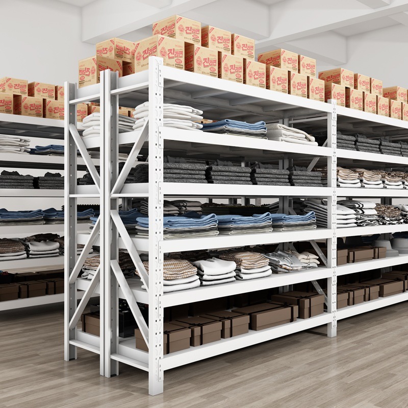 货架置物架多层超市家用轻型储物架重型仓库仓储展示架落地铁架子