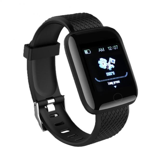 116plus Smart Bracelet Message Reminder Color Screen Heart Rate Bluetooth Sport Step Counting Cross-Border 116 Smart Watch