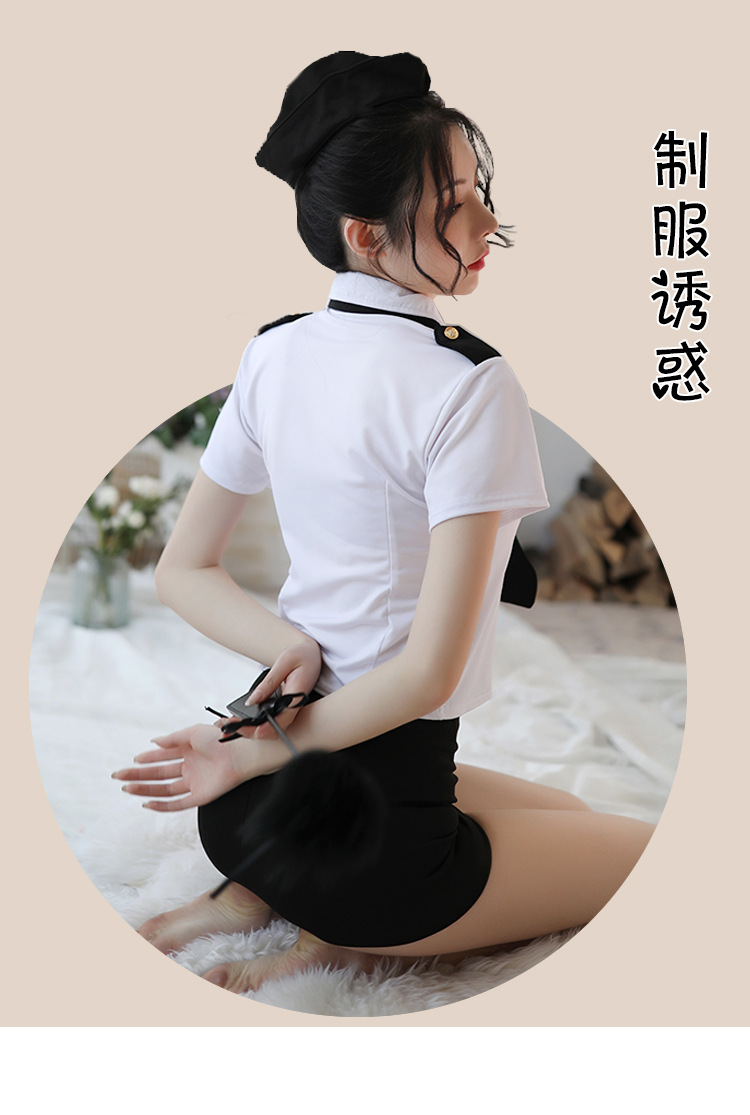情趣内衣情趣制服诱惑 角色扮演 女警情趣制服装