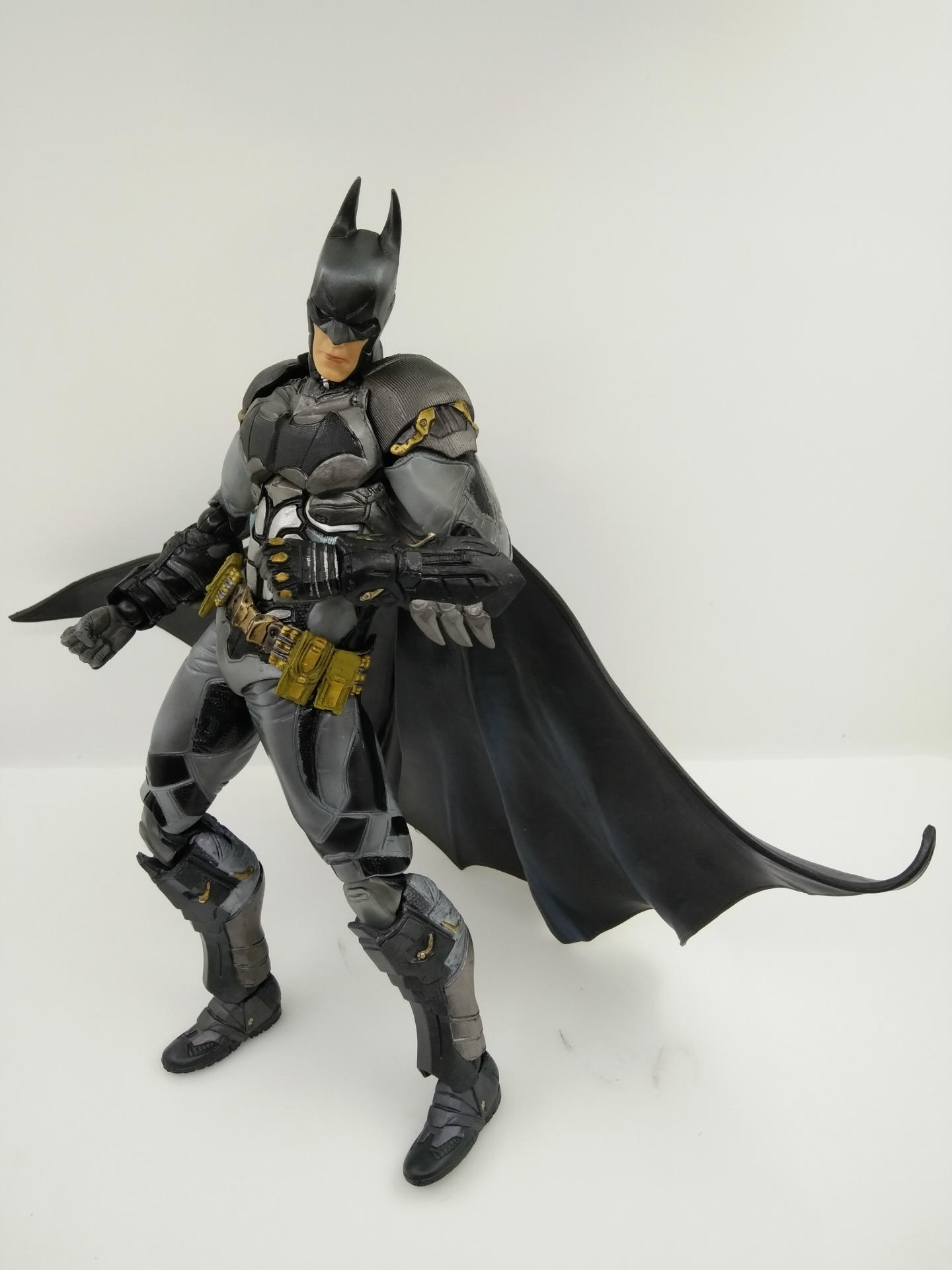 世峰社 pa改 蝙蝠侠 阿甘 阿克汉姆骑士 原色 可动手办 模型 摆件