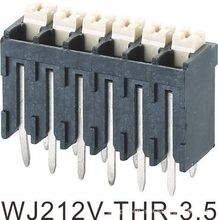 万捷弹簧式PCB接线端子WJ212V-THR-3.5