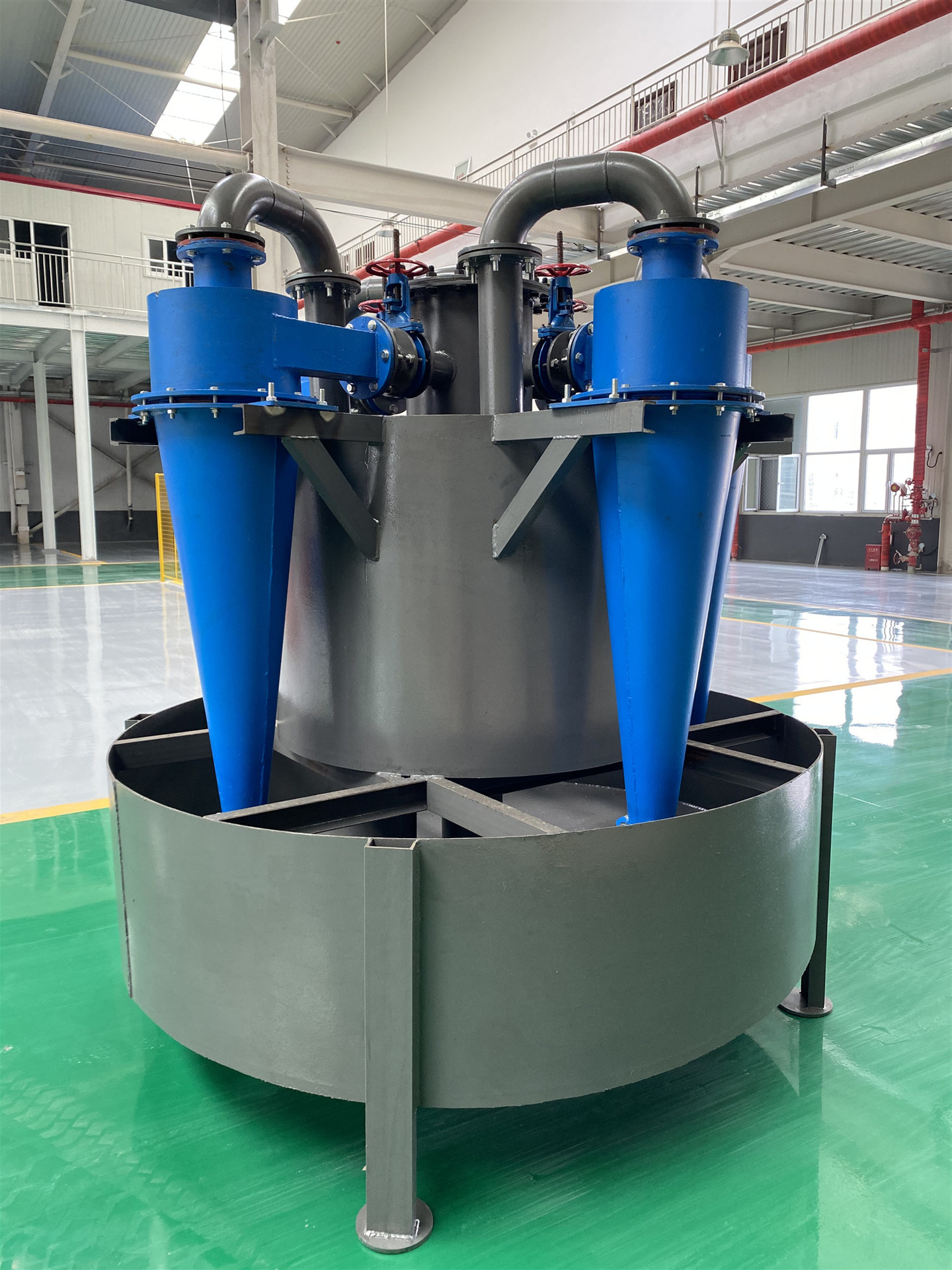 聚氨酯旋流器组合浓缩分级旋流器水力旋流器细沙回收旋流器组