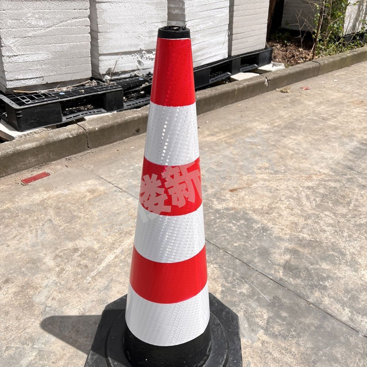 路锥反光膜反光套晶彩格路锥交通设施反光贴雪糕桶桶路锥