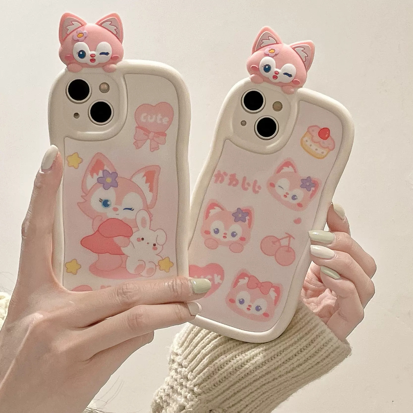 卡通趴趴玲娜贝儿iphone14promax手机壳苹果13可爱12网红女款11软