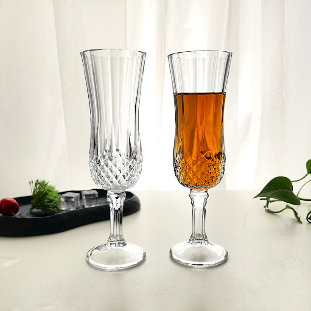 泰丰无铅玻璃钻石红酒杯干邑杯葡萄酒香槟杯威士忌酒杯甜酒鸡尾酒