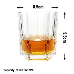 Wholesale Tumbler Glass Cup Lead-Free Tass Multi-Style Rock Glass Crystal Whiskey