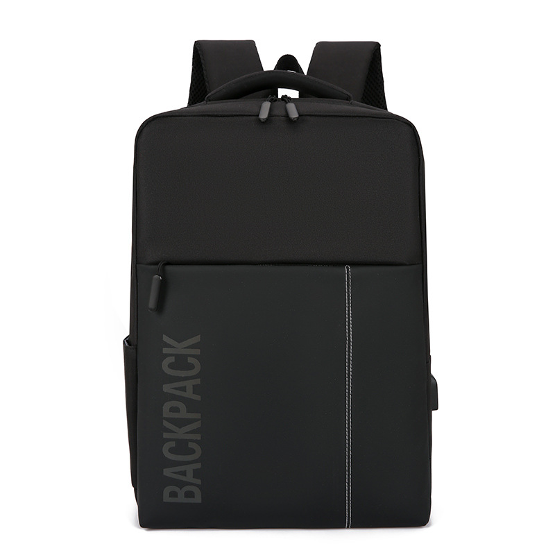 Business Backpack Casual Backpack Computer Bag New Cross-Border Multi-Compartment Commute Minimalist Fashion Men's Bag Customization