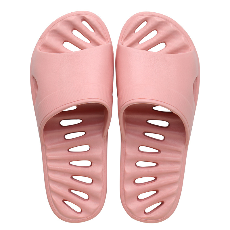 Quick-Drying Leaking Slippers Women's Summer Home Bathroom Bath Non-Slip Hotel Household Indoor Soft Bottom Sandals Wholesale