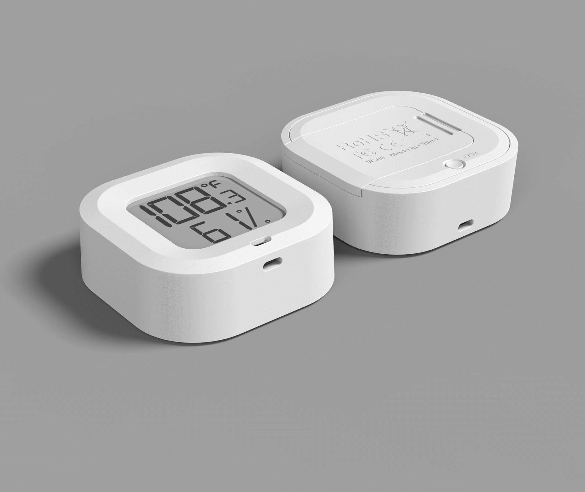 Bluetooth Thermohygrometer Temperature and Humidity Sensor