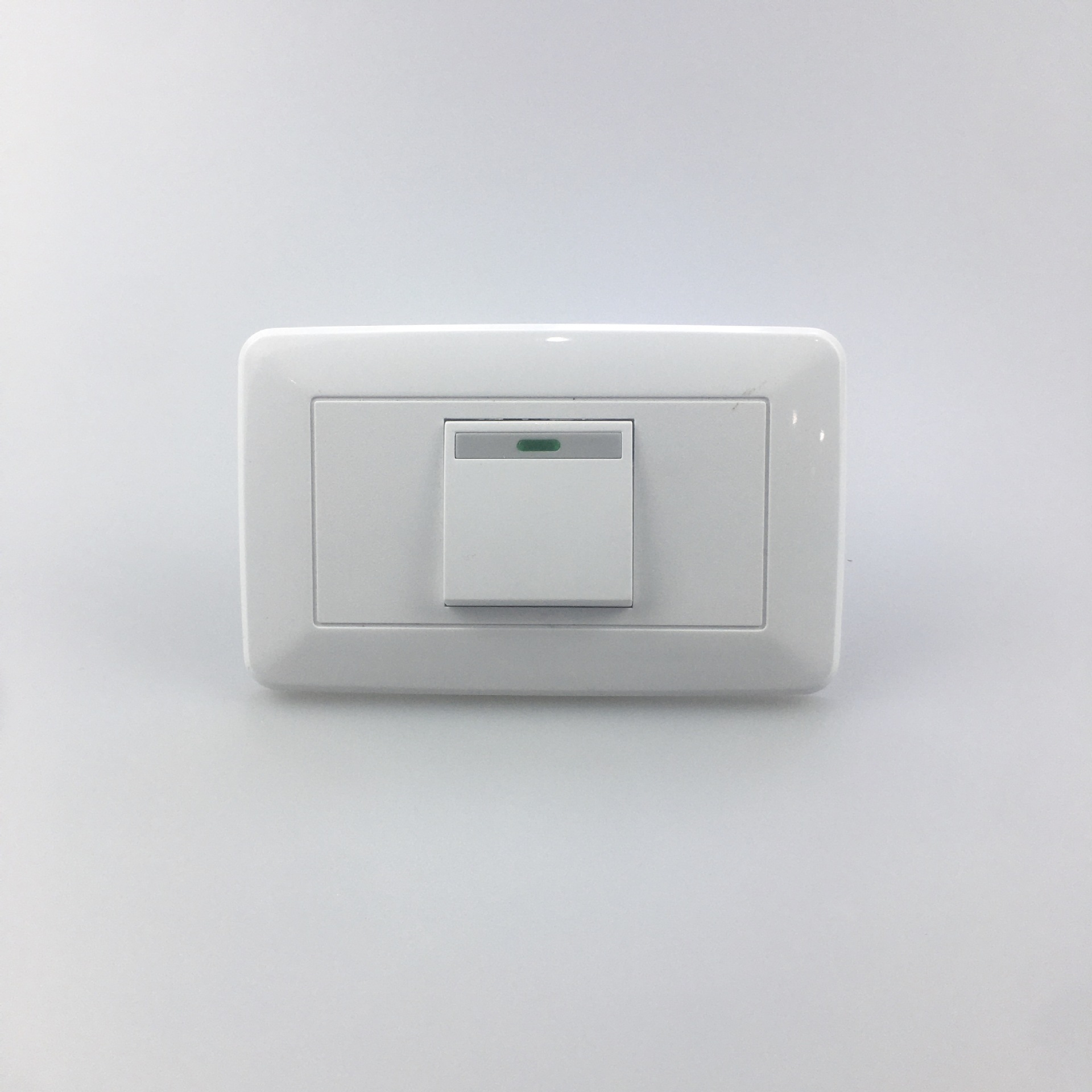 金民工厂美式白色单开双开三开墙壁开关家用墙壁翘板电源开关