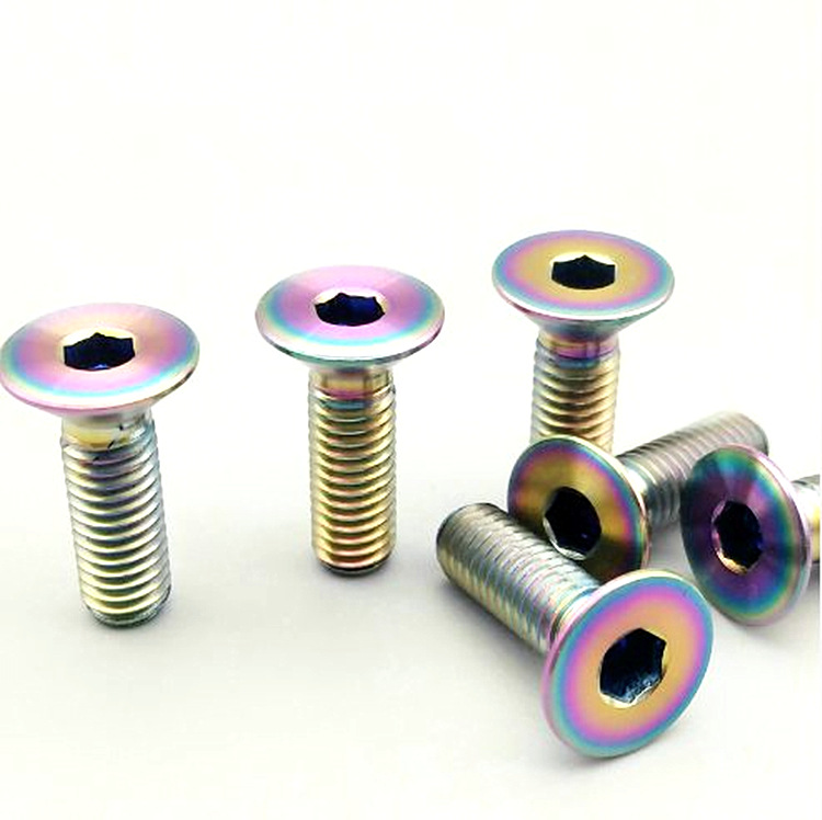 高强度 航空专用螺丝 飞机用钛合金螺丝 标准件tr2 tr5自行车螺丝