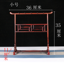 红木木质红酸枝复古明式毛笔架毛笔挂文房实木中式仿古毛笔架笔挂