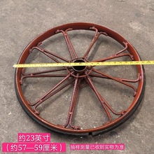 加厚加固斗车轮子6206轴承实心斗车轴承杆螺母垫片钢筋钢板斗车轮