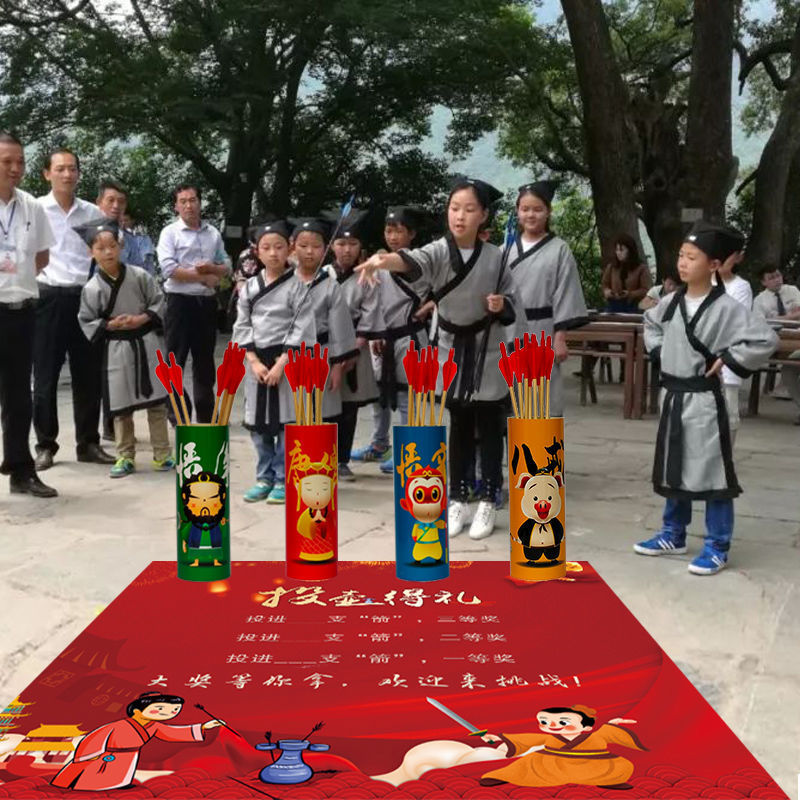投壶游戏道具木质仿古投箭传统活动儿童玩具公园商场摆摊赚钱代发