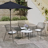 outdoors Tables and chairs Open air courtyard balcony Garden chairs Simplicity Three leisure time Tea shop outdoor chair